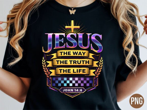Christian Faith Cross PNG for T-Shirt Designs
